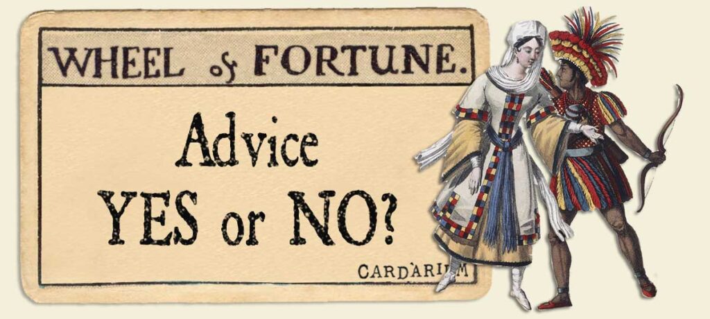 Wheel of Fortune Advice Yes or No