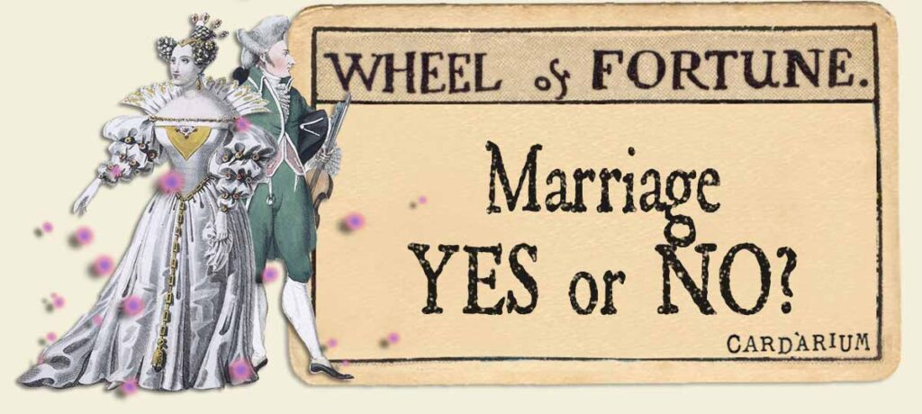 Wheel of Fortune marriage yes or no