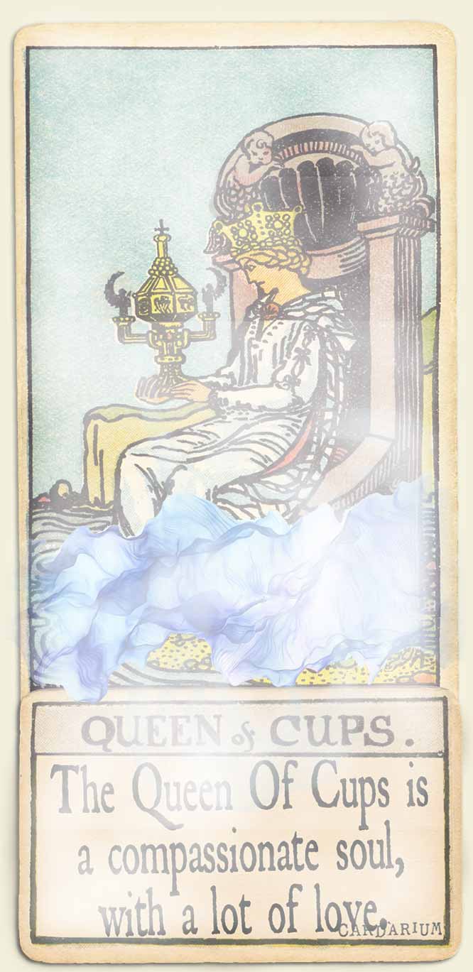 Water signs tarot Queen of cups