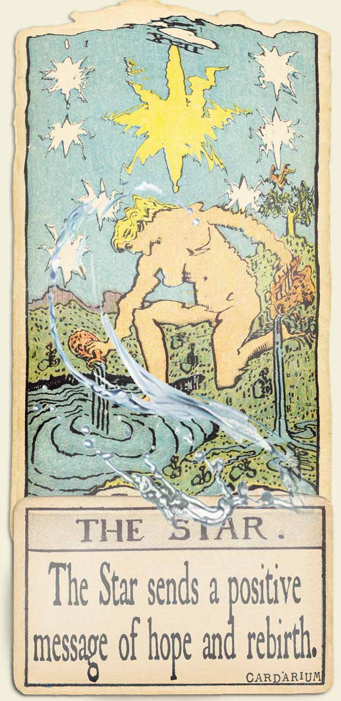 Water signs tarot The Star