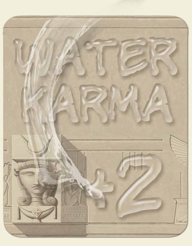 This picture indicates positive water tarot karma - plus 2
