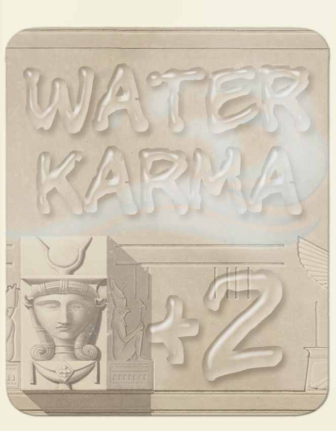 This picture indicates positive water tarot karma - plus 2