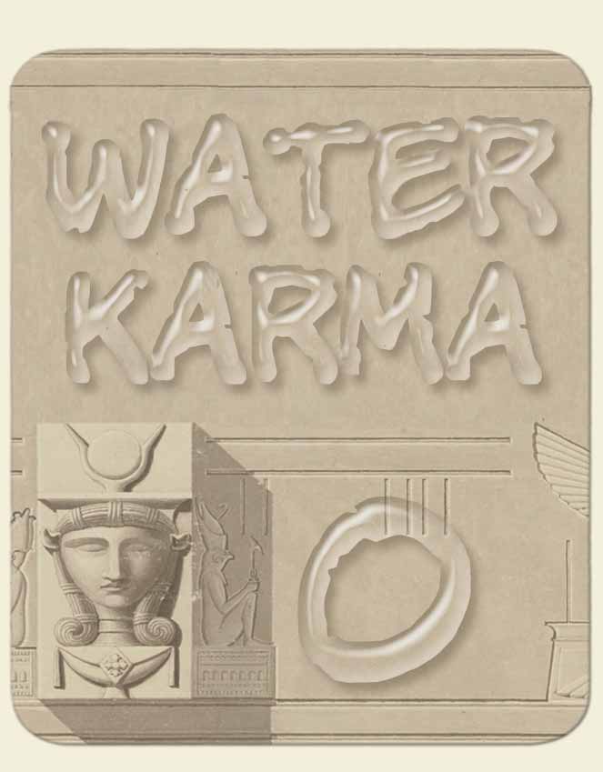 This picture indicates neutral water tarot karma