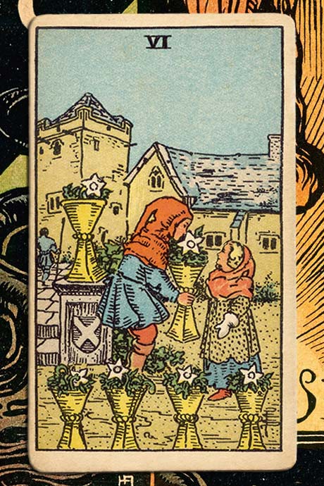 6 of cups tarot meaning