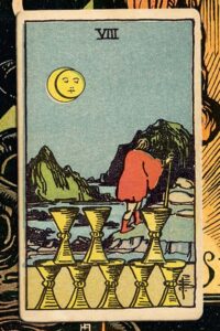 Read more about the article 8 of Cups: Detailed Meanings For Every Situation