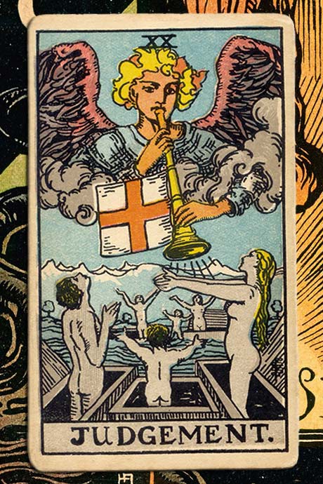 judgment tarot in german