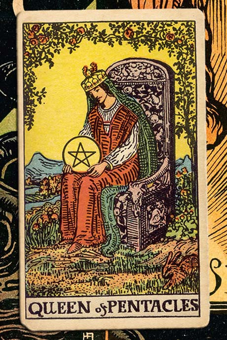 Main cover image Queen of Pentacles