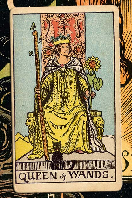 Main cover image Queen of Wands