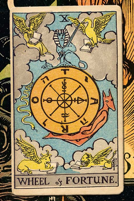 tarot cards the wheel of fortune