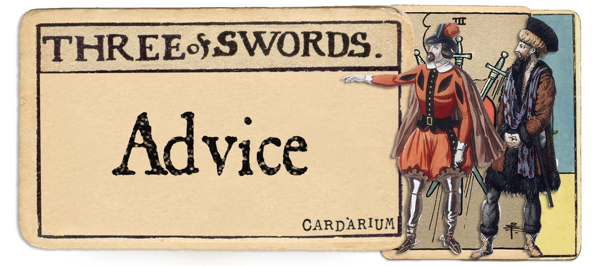 3 of swords tarot card advice main