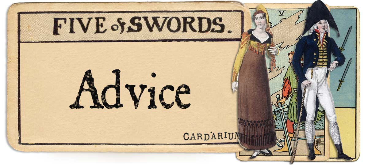 5 of swords tarot card advice main