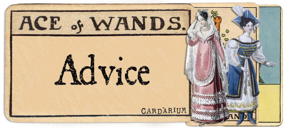 Ace of wands tarot card advice main
