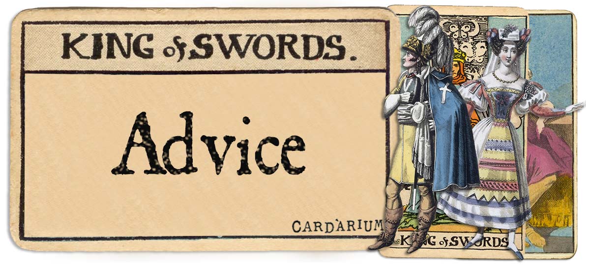 King of swords tarot card advice main