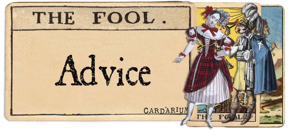 The Fool tarot card advice main