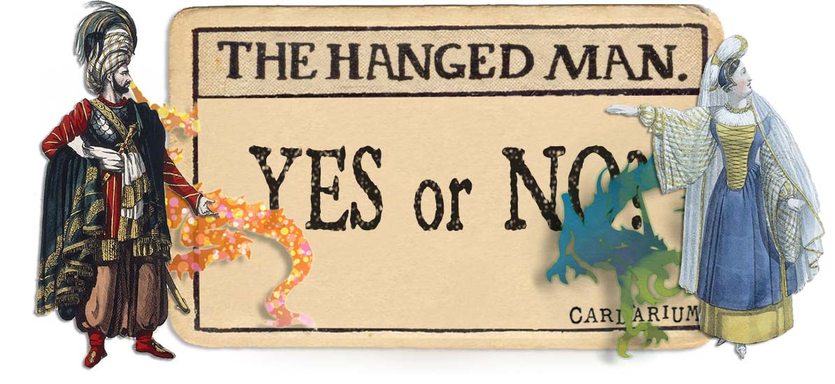 The Hanged Man card yes or no main