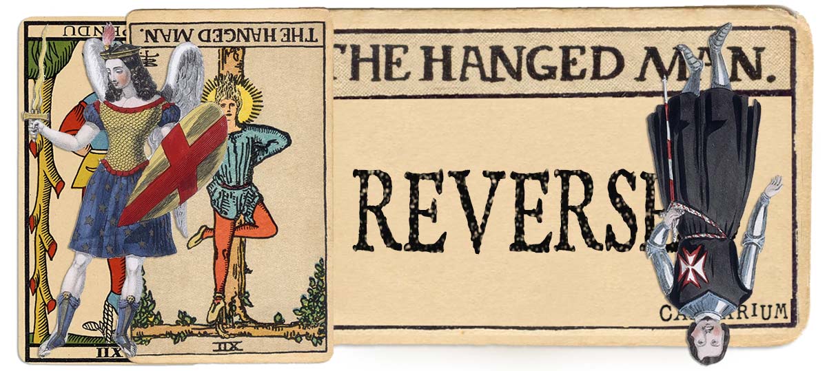 The Hanged Man reversed main meaning