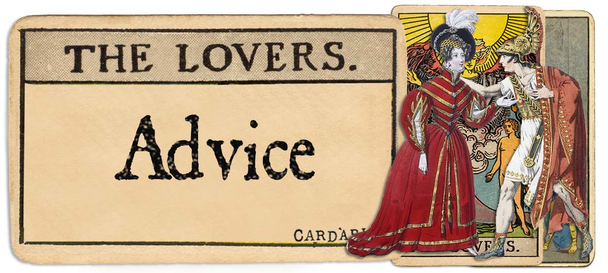 The Lovers tarot card advice main