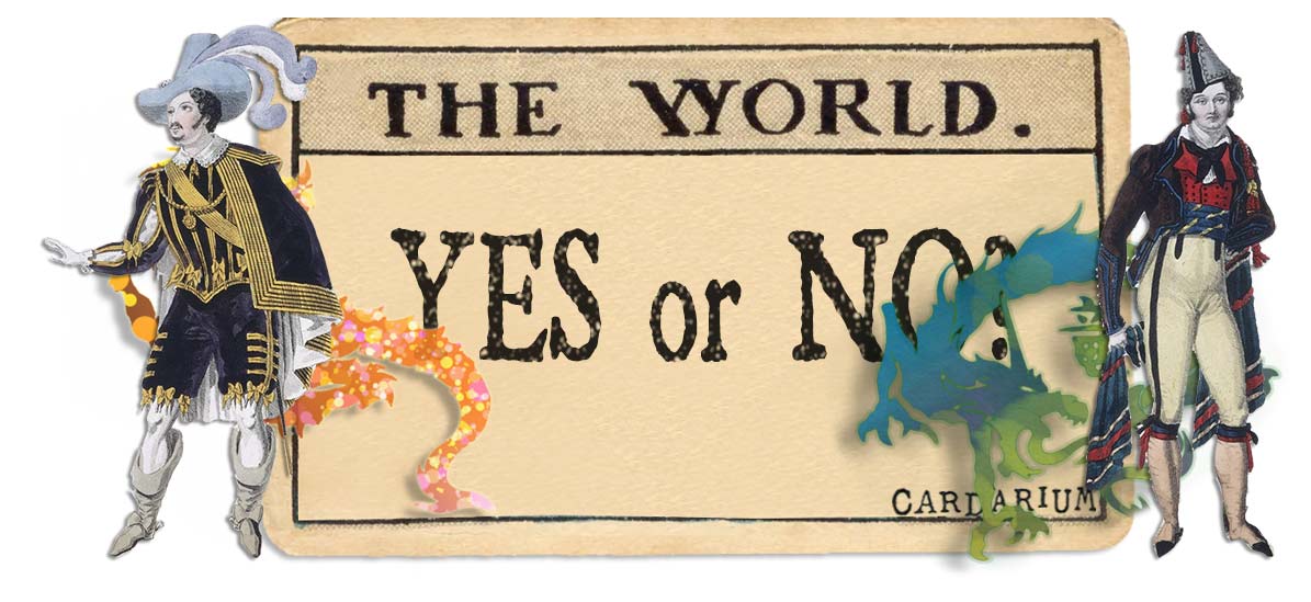 The World card yes or no main