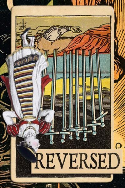 ten of swords reversed