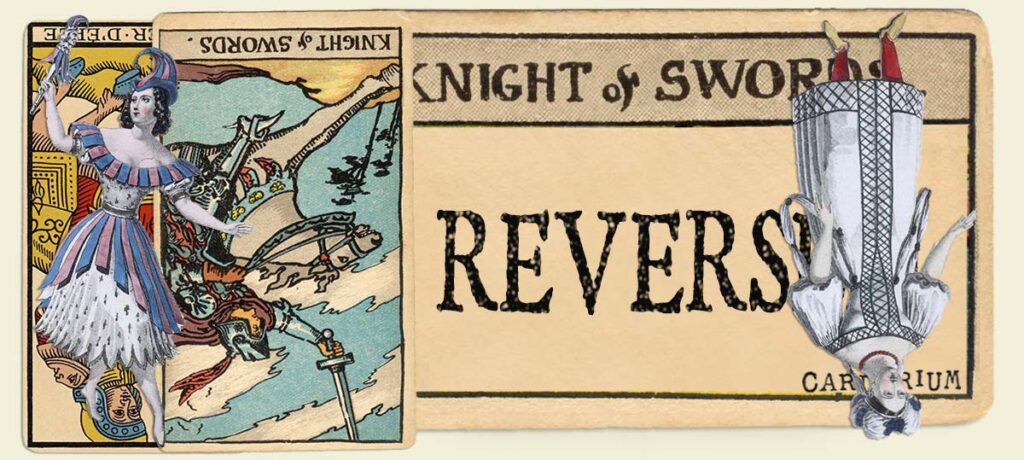 Reversed Knight of swords main section