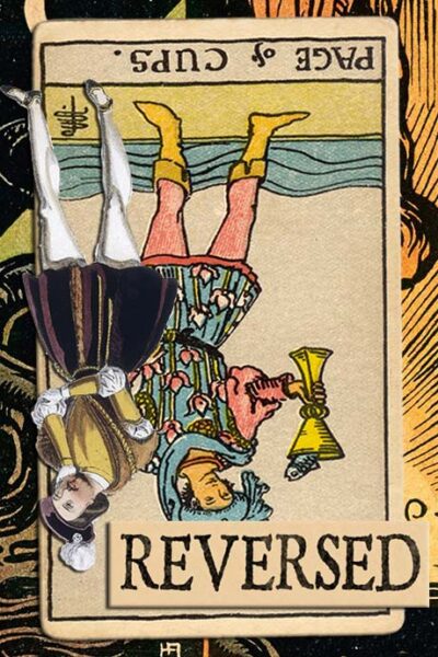 page of cups as advice
