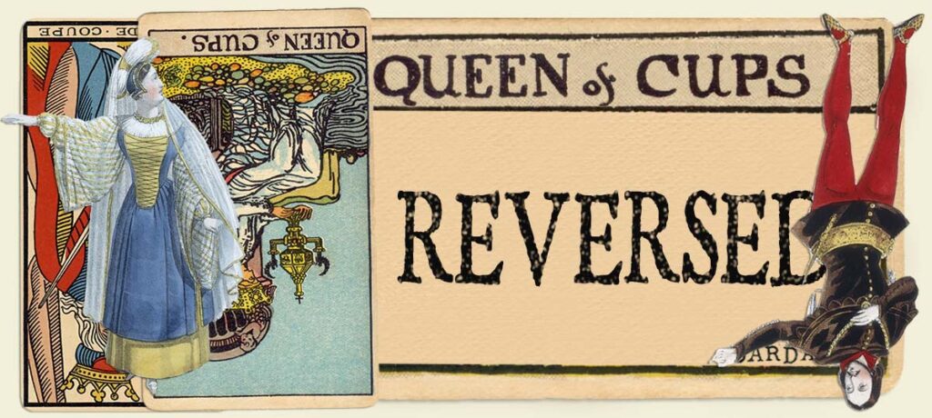 Reversed Queen of cups main section
