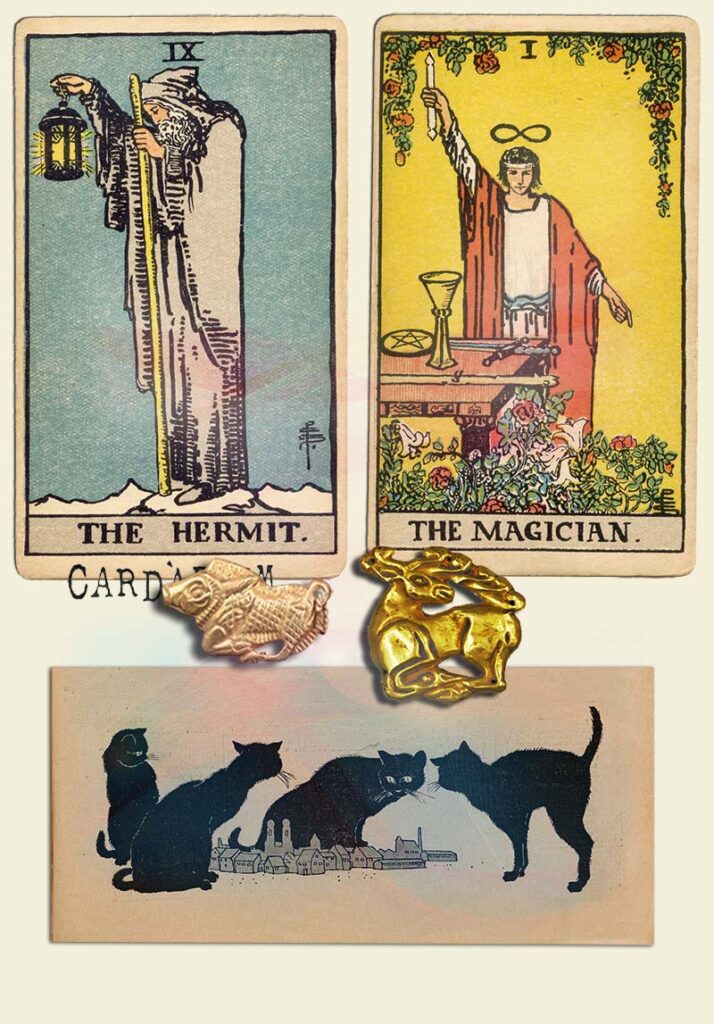 The Hermit and The Magician Combination