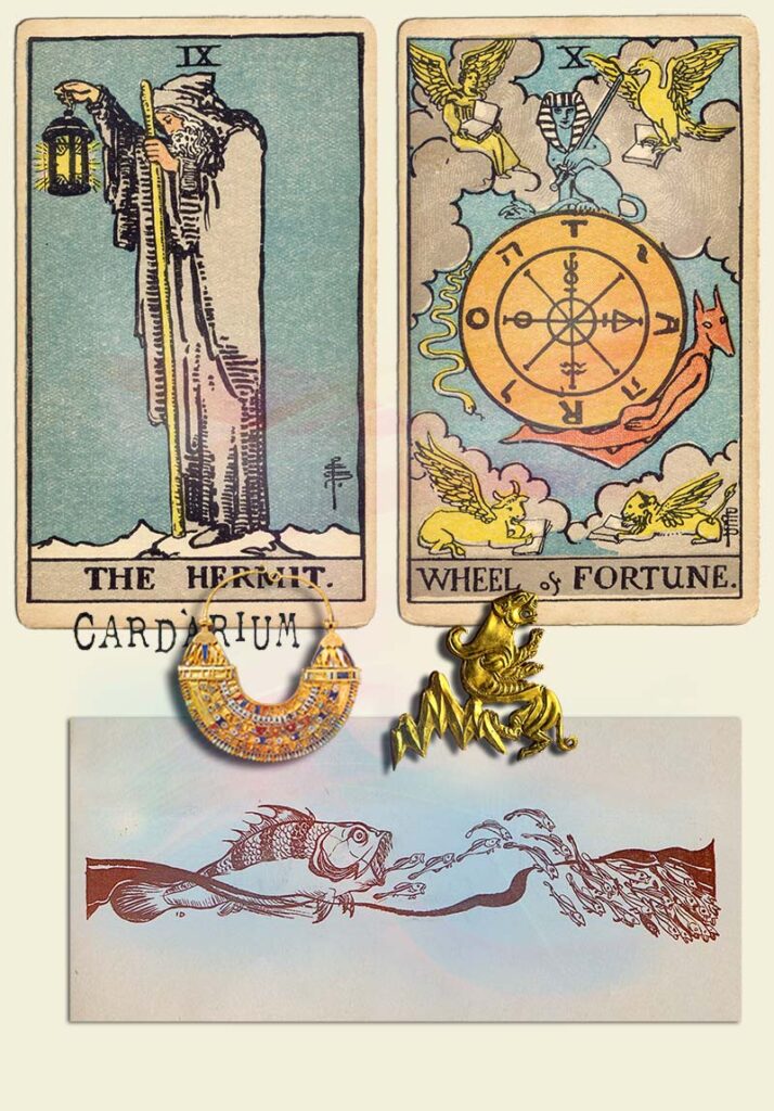 The Hermit and Wheel of Fortune Combination