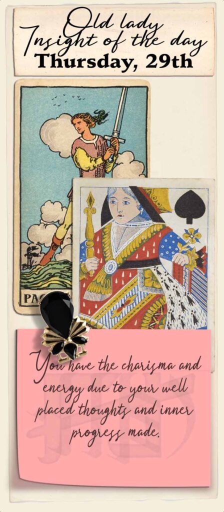 Page of swords Daily Card 2022 09 29